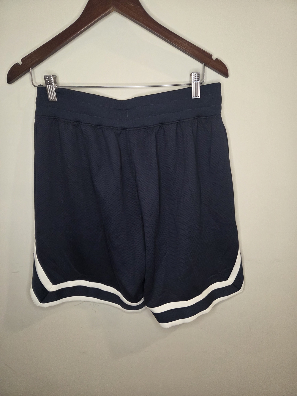 Nike Navy and White USA Basketball Athletic Shorts - Picture 2 of 3
